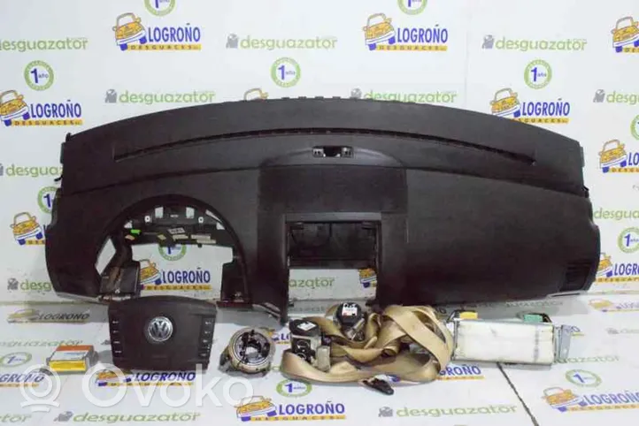 Volkswagen Touareg I Set airbag con pannello 7L6857076