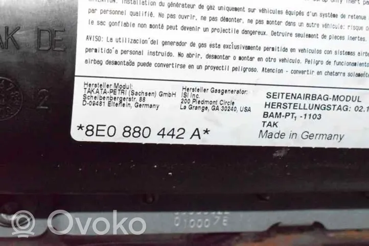 Seat Exeo (3R) Takaoven turvatyyny 8E0880442A