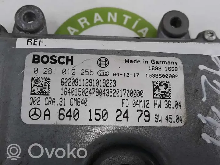 Mercedes-Benz A W169 Sterownik / Moduł ECU A6401502479