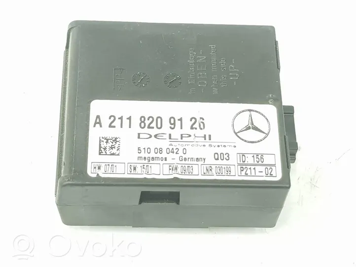 Mercedes-Benz SLK AMG R172 Altre centraline/moduli A2118209126