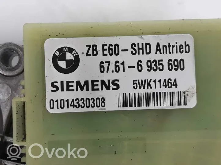 BMW 1 E81 E87 Instalacja szyberdachu elektrycznego 67616935690