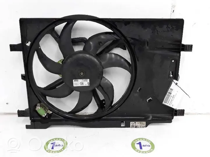 Opel Adam Electric radiator cooling fan 13356174