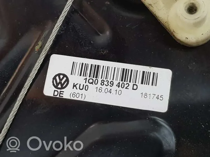 Volkswagen Eos El. Lango pakėlimo mechanizmo komplektas 1Q0839402D