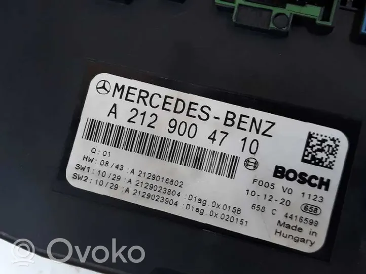 Mercedes-Benz CLS AMG C219 Modulo fusibile A2129004710