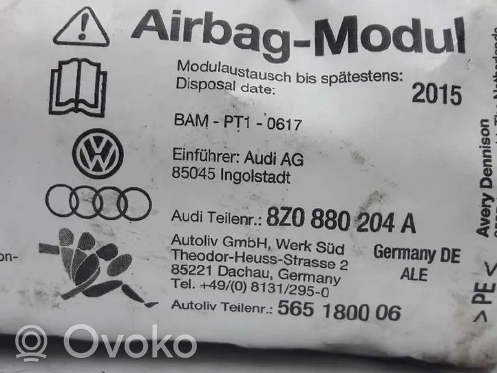 Audi A2 Airbag de passager 8Z0880204A