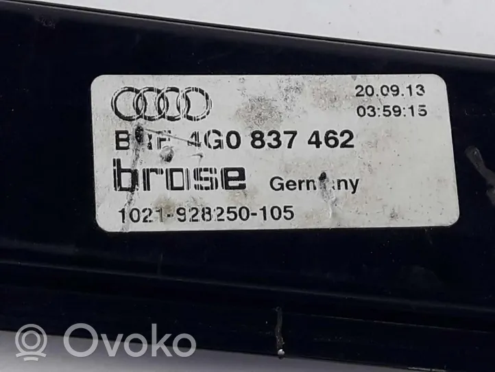 Audi A6 Allroad C7 Lève-vitre électrique de porte avant 4G0837462