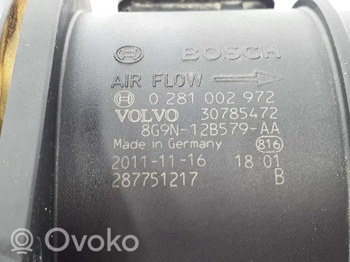 Volvo S60 Ilmamassan virtausanturi 30785472