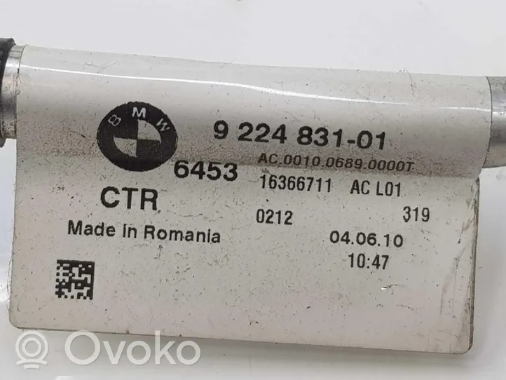 BMW 1 F20 F21 Tubo flessibile di aspirazione del compressore ad aria dello pneumatico 64509224831