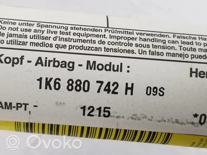 Volkswagen Golf V Kurtyna airbag 1K6880742H