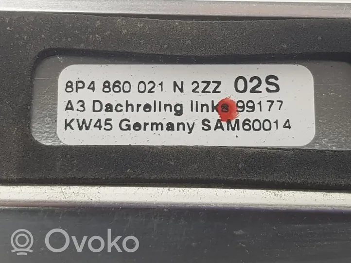 Audi A3 S3 8P Kattokisko 8P4860021N