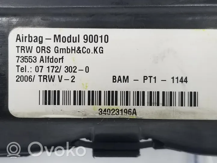 Mercedes-Benz ML W164 Stogo oro pagalvė (užuolaida) A1648601005