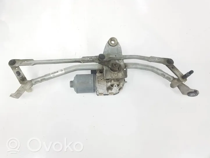 BMW X3 G01 Mechanizm i silniczek wycieraczek szyby przedniej / czołowej 61617338655