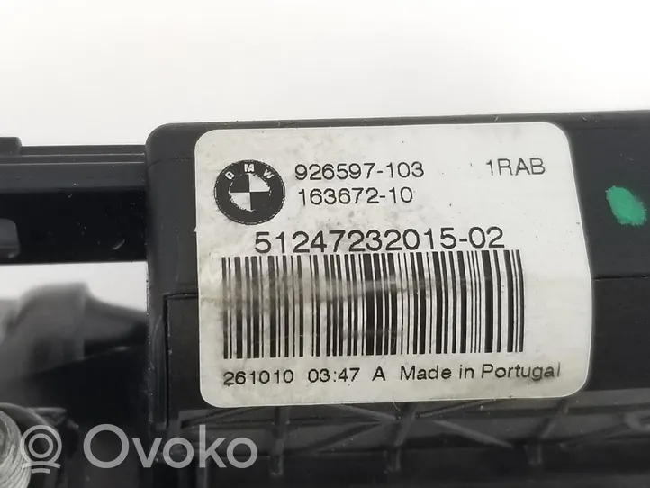 BMW X3 G01 Zamek klapy tylnej bagażnika 51247233025