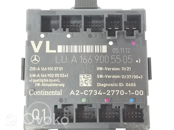 Mercedes-Benz B W246 W242 Altre centraline/moduli A1669005505