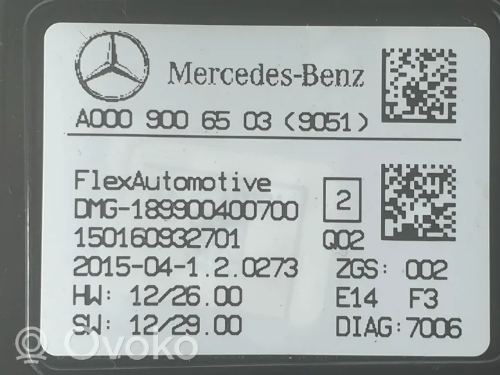 Mercedes-Benz CLA C117 X117 W117 Kattokonsolin valaisinyksikön koristelista A0009003608