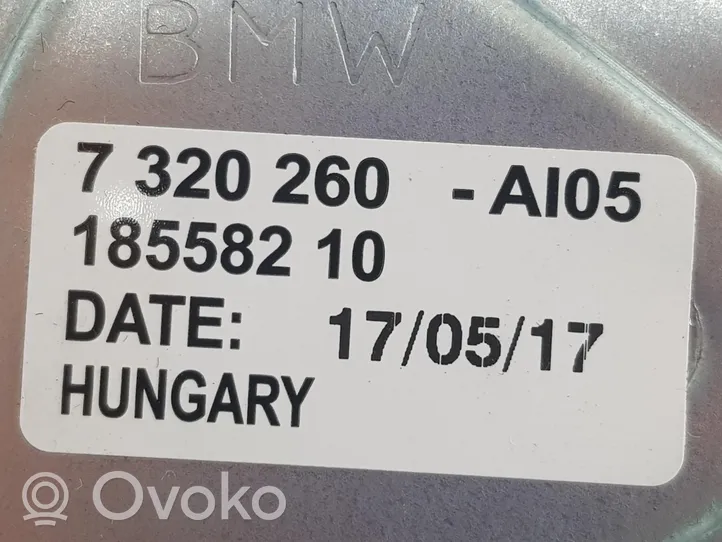 BMW 2 Active Tourer U06 Moteur d'essuie-glace arrière 67637320260