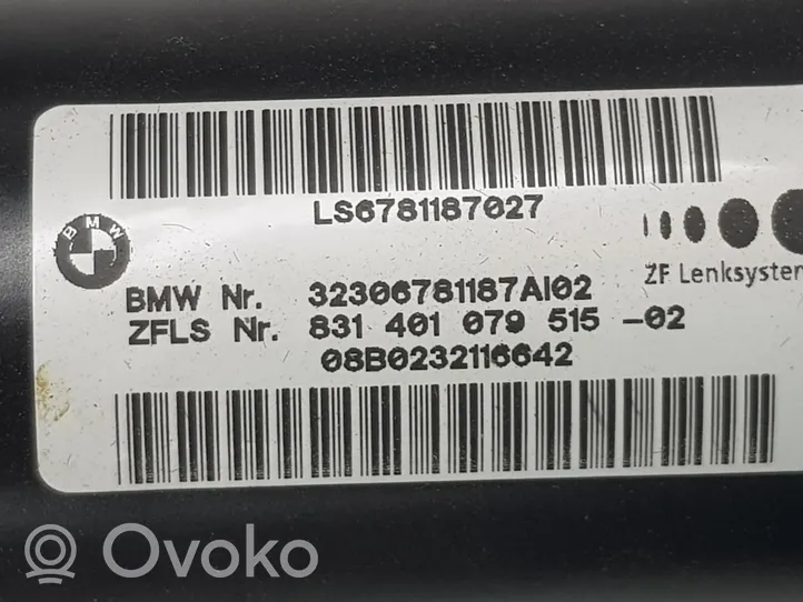 BMW X6 E71 Ohjauspyörän akseli 32306786253