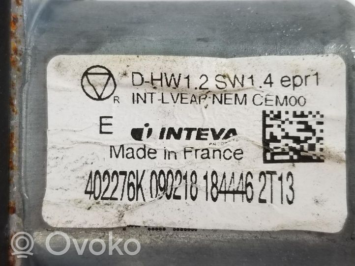 Citroen DS4 Podnośnik szyby drzwi z silniczkiem 9802531780