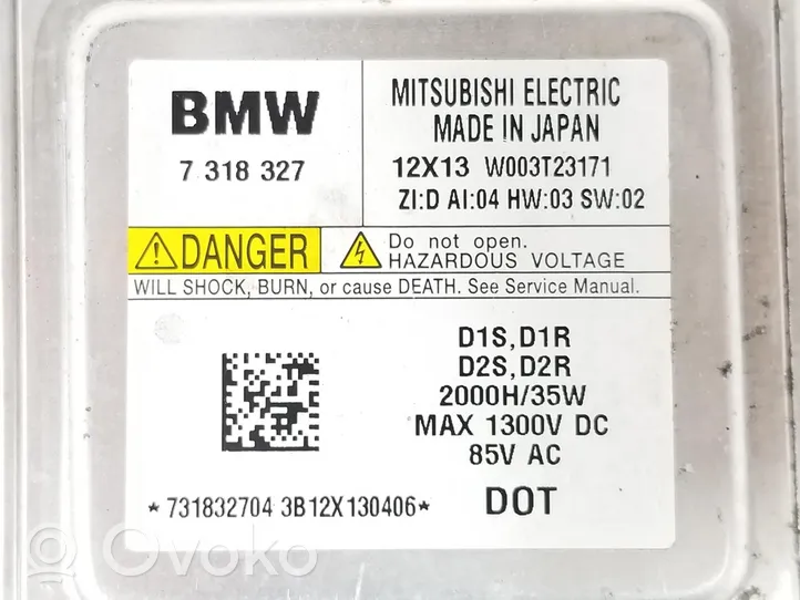 BMW 7 G11 G12 Unité de commande / module Xénon 63117318327