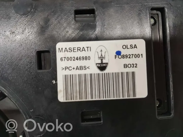 Maserati Ghibli Apgaismošanas konsoles dekoratīvā apdare 6700246980