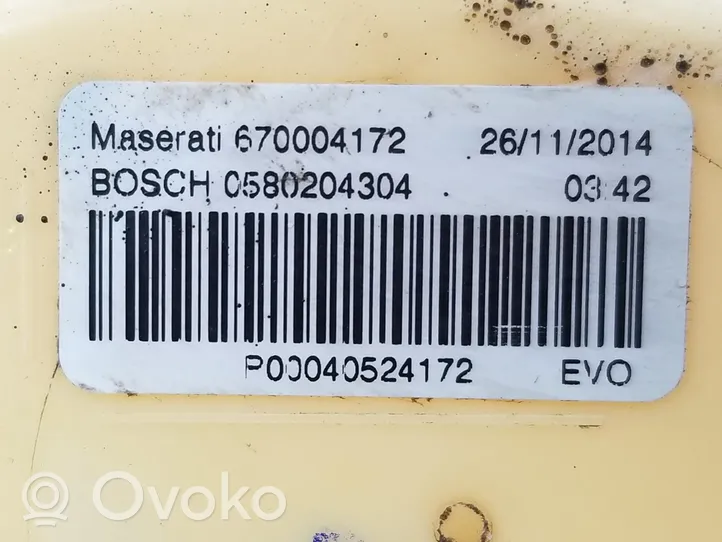 Maserati Ghibli Pompa carburante immersa 670004172