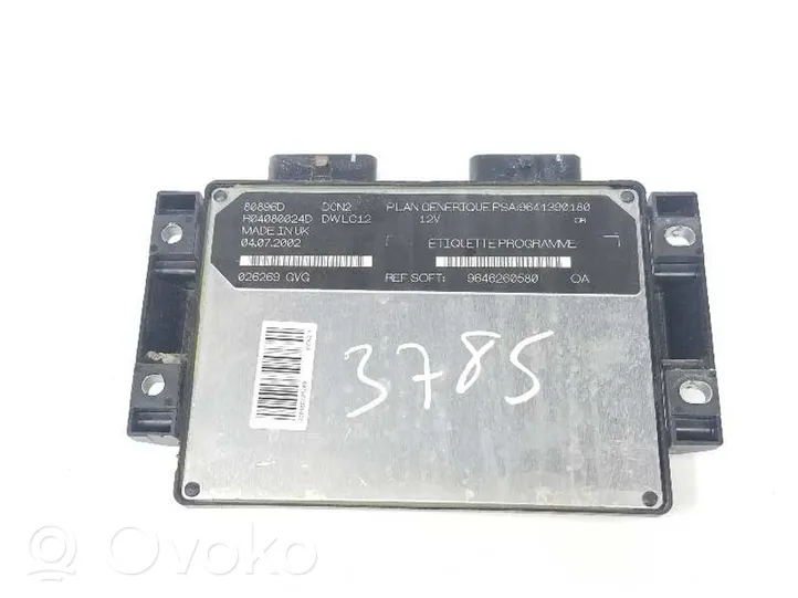 Citroen C15 Calculateur moteur ECU 9641390180