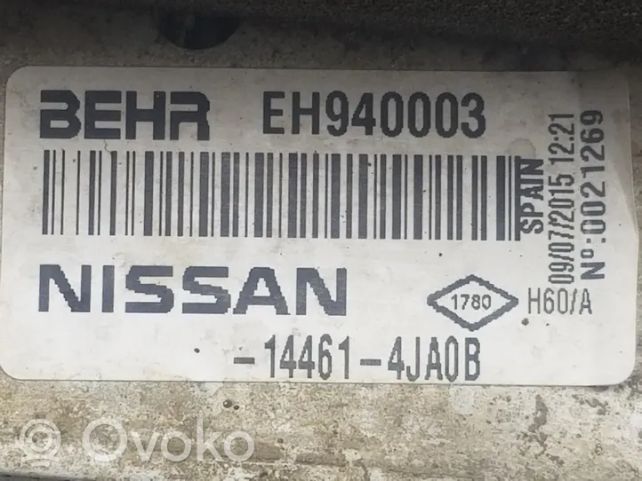 Nissan Navara D23 Välijäähdyttimen jäähdytin 144614JA0B