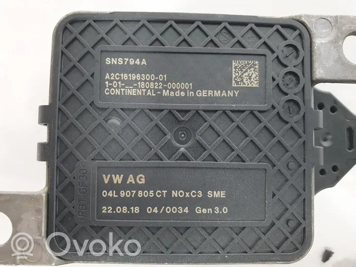 Volkswagen Golf VII Sensore della sonda Lambda 04L907805CT