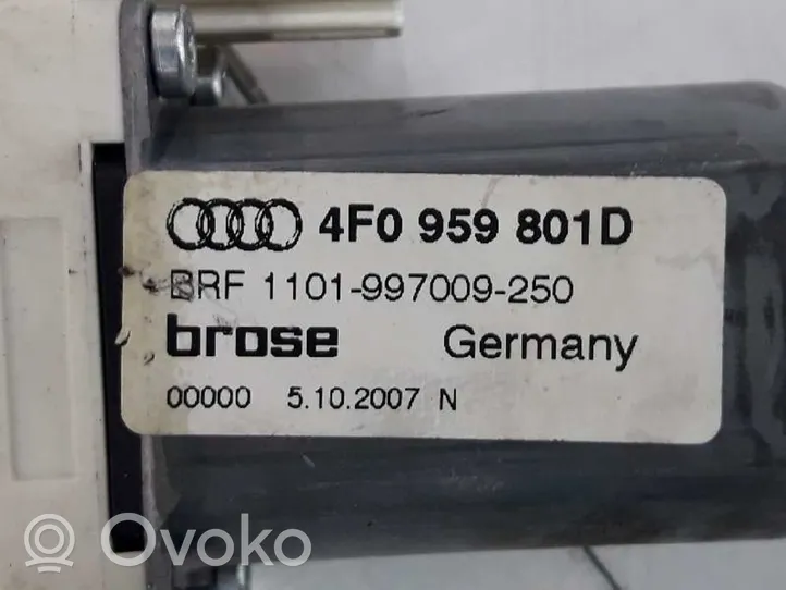 Audi A5 Moteur de lève-vitre de porte avant 4F0959801D