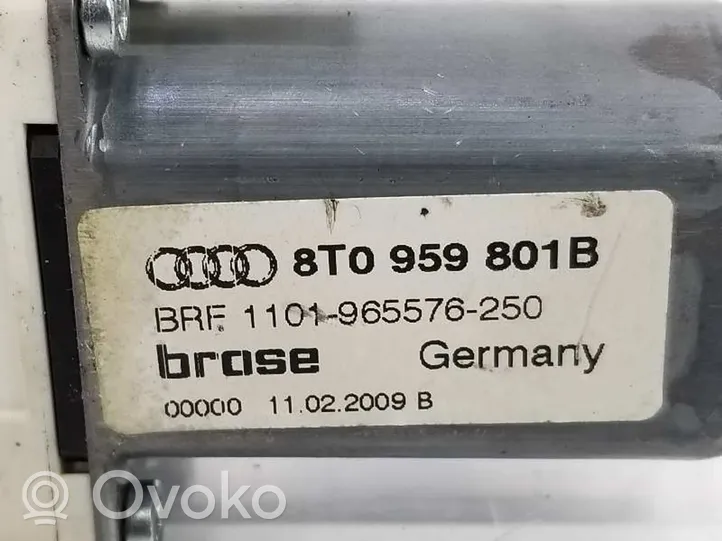 Audi A5 Moteur de lève-vitre de porte avant 8T0959801B