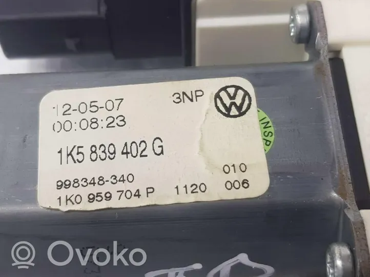 Volkswagen Jetta III Takaoven ikkunan nostomoottori 1K5839402G