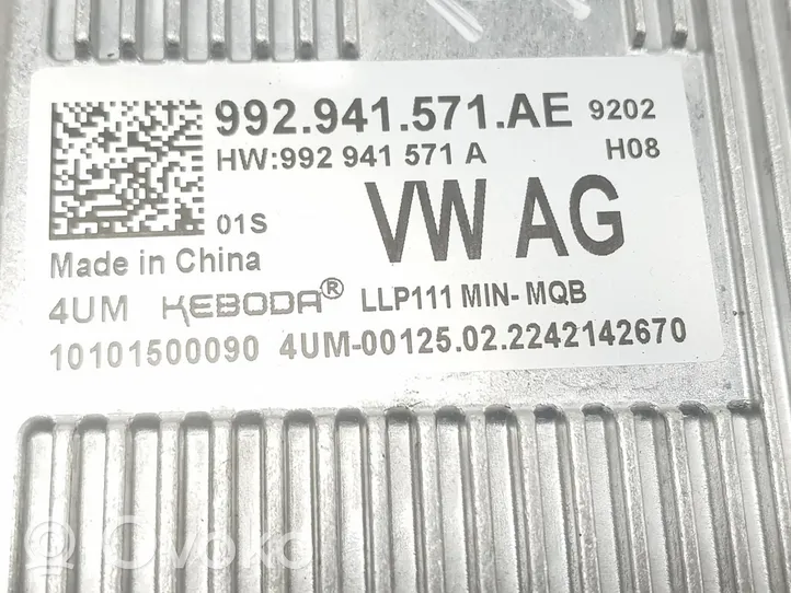 Seat Tarraco Ksenona vadības bloks 992941571AE