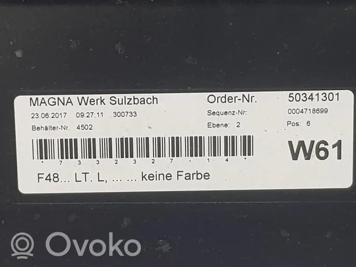 BMW X1 F48 F49 Kynnyksen/sivuhelman lista 51777332327