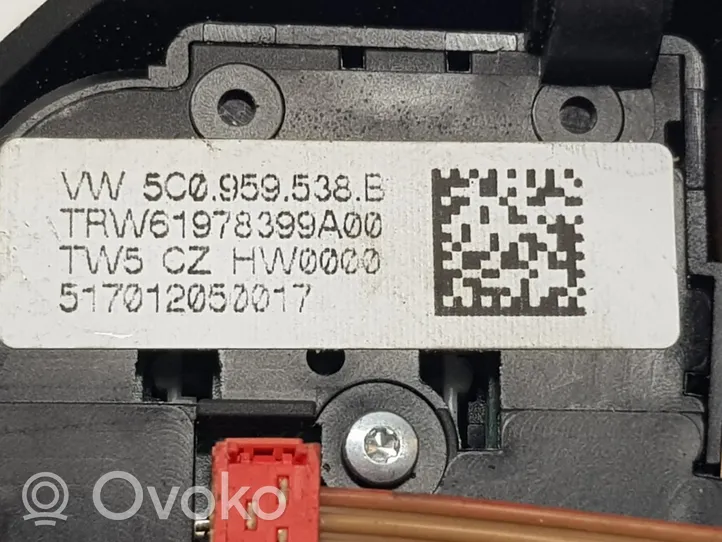 Volkswagen Tiguan Przełącznik / Przycisk kierownicy 5C0959538B