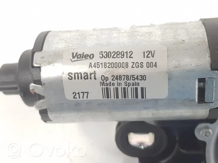 Smart ForTwo II Moteur d'essuie-glace arrière A4518200008