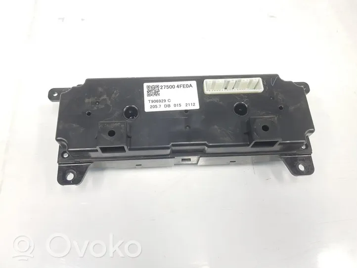 Nissan e-NV200 Panel klimatyzacji 275004FE0A