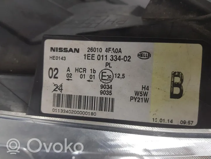 Nissan e-NV200 Lampa przednia 260104FA0A