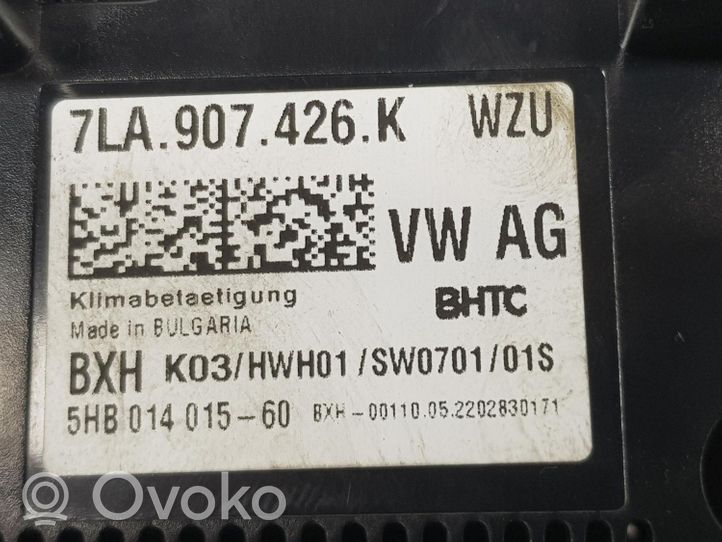 Volkswagen Transporter - Caravelle T6 Oro kondicionieriaus/ klimato/ pečiuko valdymo blokas (salone) 7LA907426K