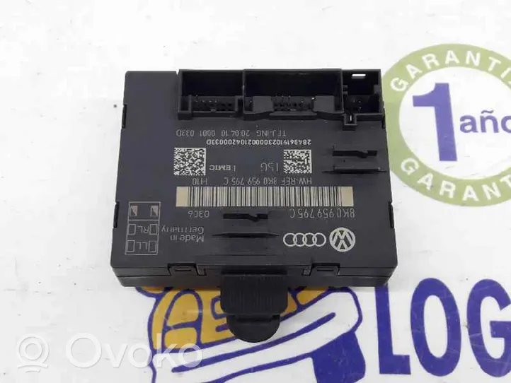 Audi Q5 SQ5 Centralina/modulo chiusura centralizzata portiere 8K0959795C