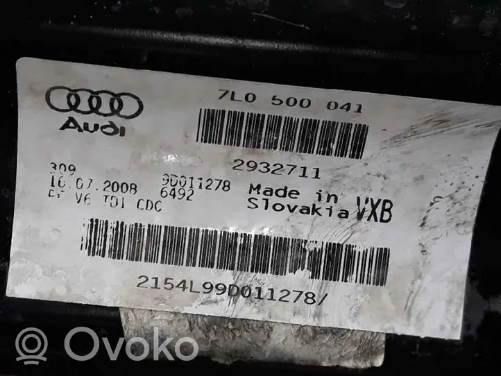 Audi Q7 4M Sottotelaio posteriore 7L0500041