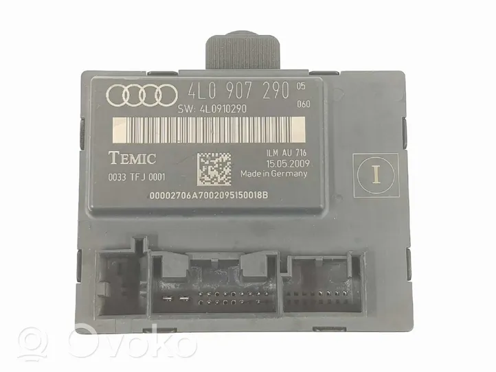 Audi Q7 4M Centralina/modulo chiusura centralizzata portiere 4L0907290