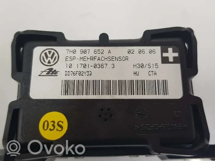 Audi Q7 4M Sensore di imbardata accelerazione ESP 7L0907521B