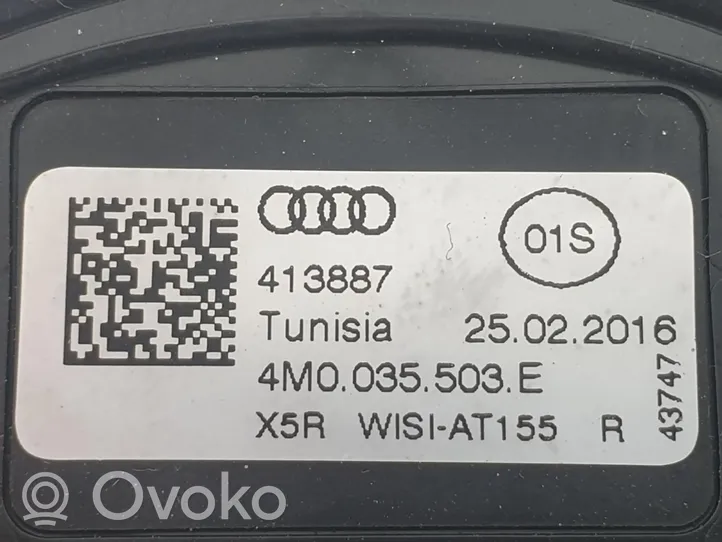 Audi A4 S4 B9 Radio antena 4M0035503E