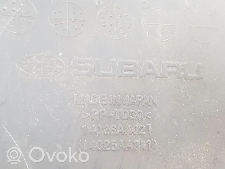 Subaru Forester SH Copri motore (rivestimento) 14026AA022
