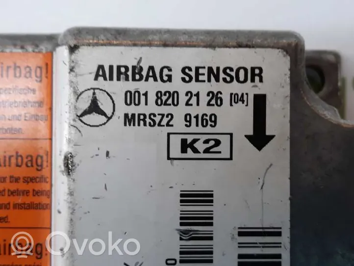 Mercedes-Benz SL R107 Sterownik / Moduł Airbag A0018202126