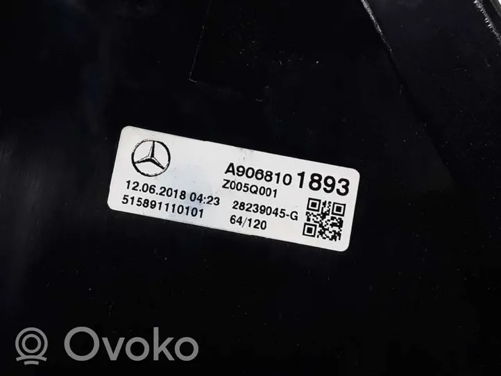 Mercedes-Benz Sprinter W906 Specchietto retrovisore elettrico portiera anteriore A9068101893