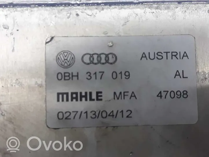 Audi A3 S3 A3 Sportback 8P Chłodnica oleju skrzyni 0BH317019AL