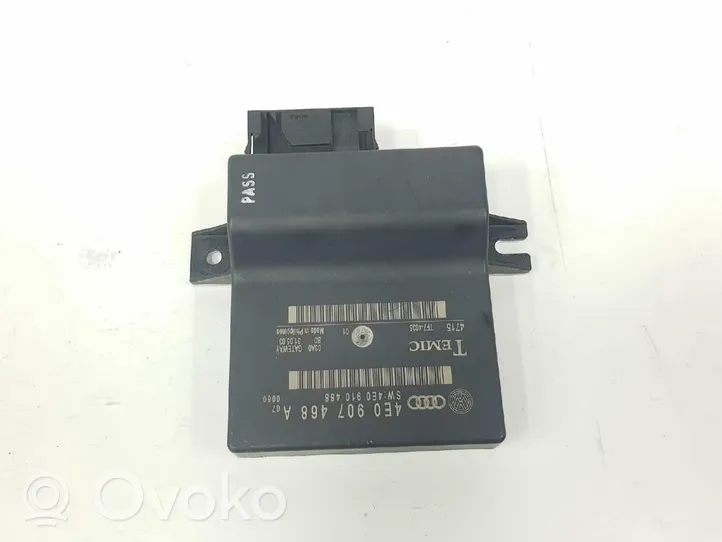 Audi A8 S8 D5 Gateway valdymo modulis 4E0907468A