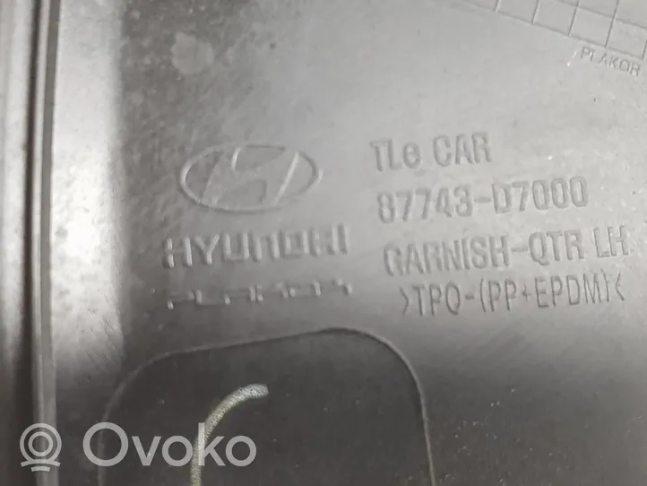 Hyundai Tucson TL Listwa błotnika tylnego 87743D7000