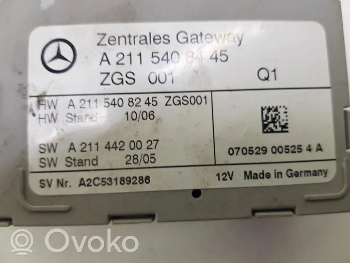 Mercedes-Benz CLS C218 AMG Module de passerelle A2115408445